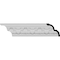 Ekena Millwork SAMPLE - 3 1/4"H x 3 1/2"P x 4 7/8"F x 12"L, (4 7/8" Repeat), Colton Acanthus Crown Moulding SAMPLE-MLD03X04X04CO - alternate 1